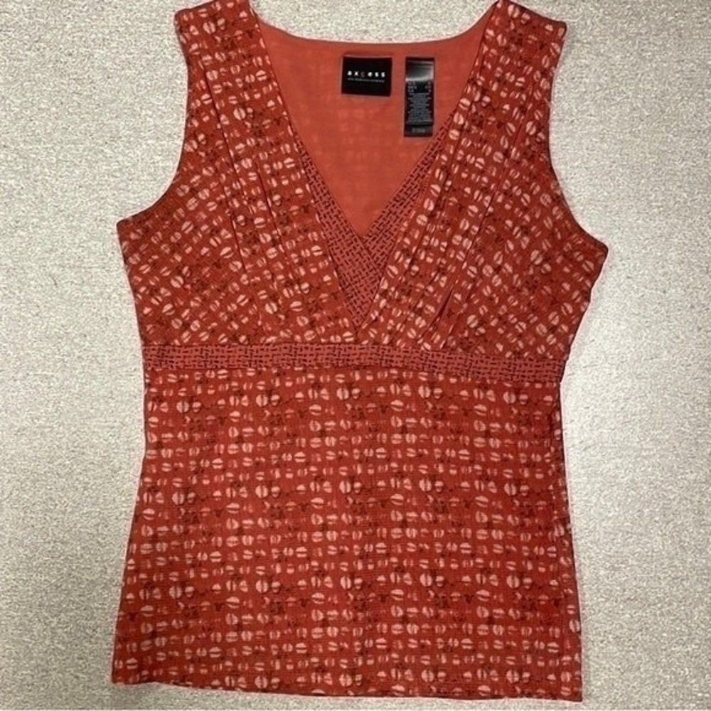 ❤️ 🆕 AXCESS LINED TOP SIZE MEDIUM - Picture 2 of 7